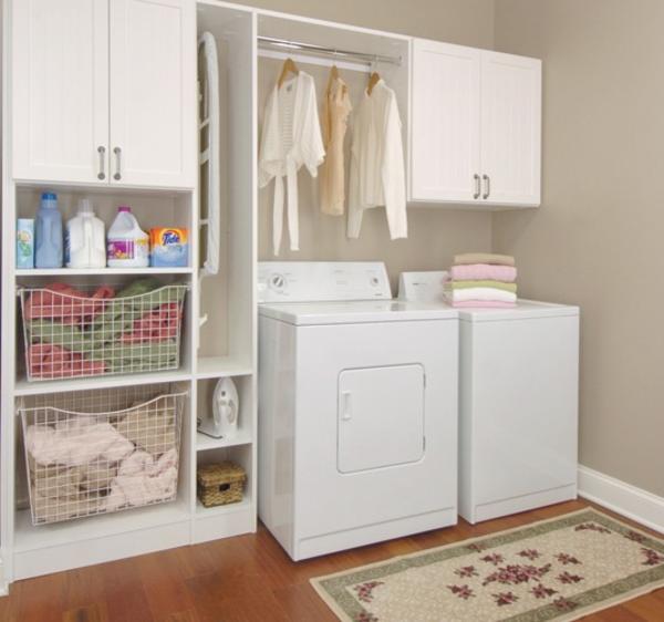 ideas for laundry room cabinets