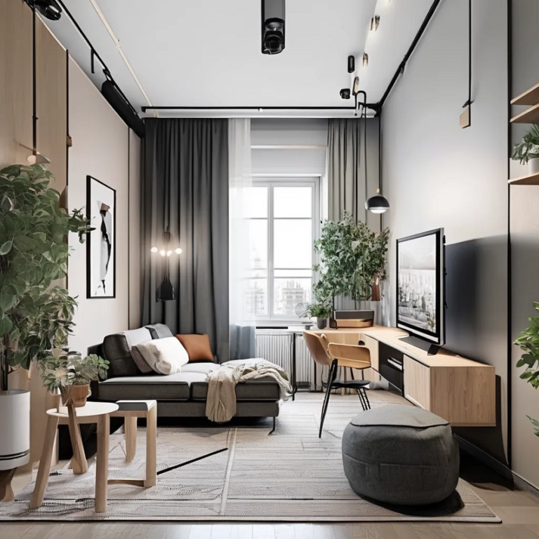 Furnishing a small apartment