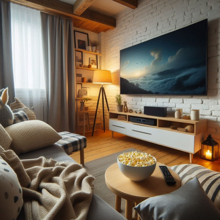 How do you organize a home theater?