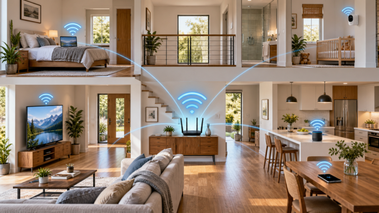 How Wi-Fi works across a modern connected home